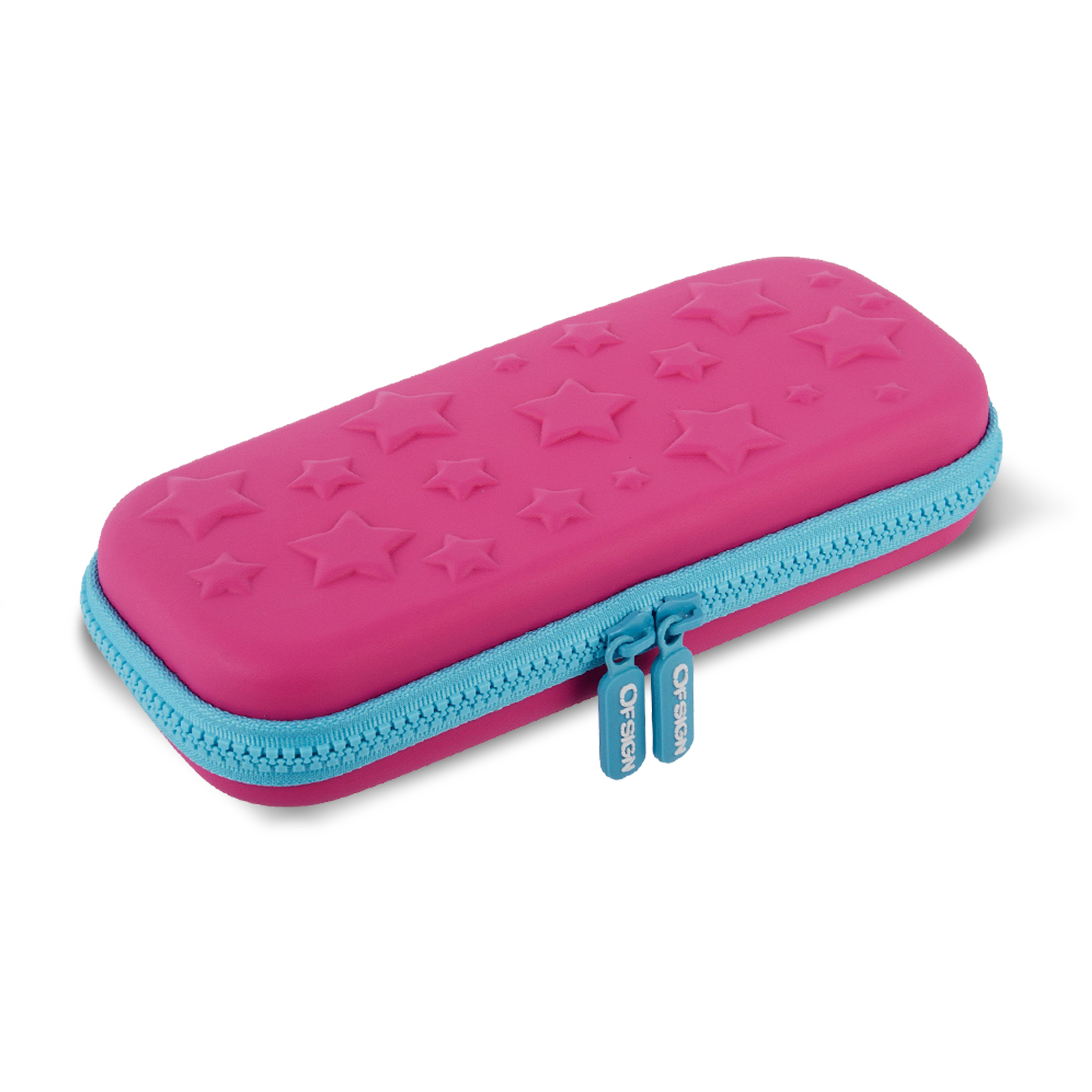 Ofsign Premium Pencil Case for Boys and Girls | Pencil Box with Smooth Zipper, Pen Holder and Mesh Pocket, Pencil Pouch