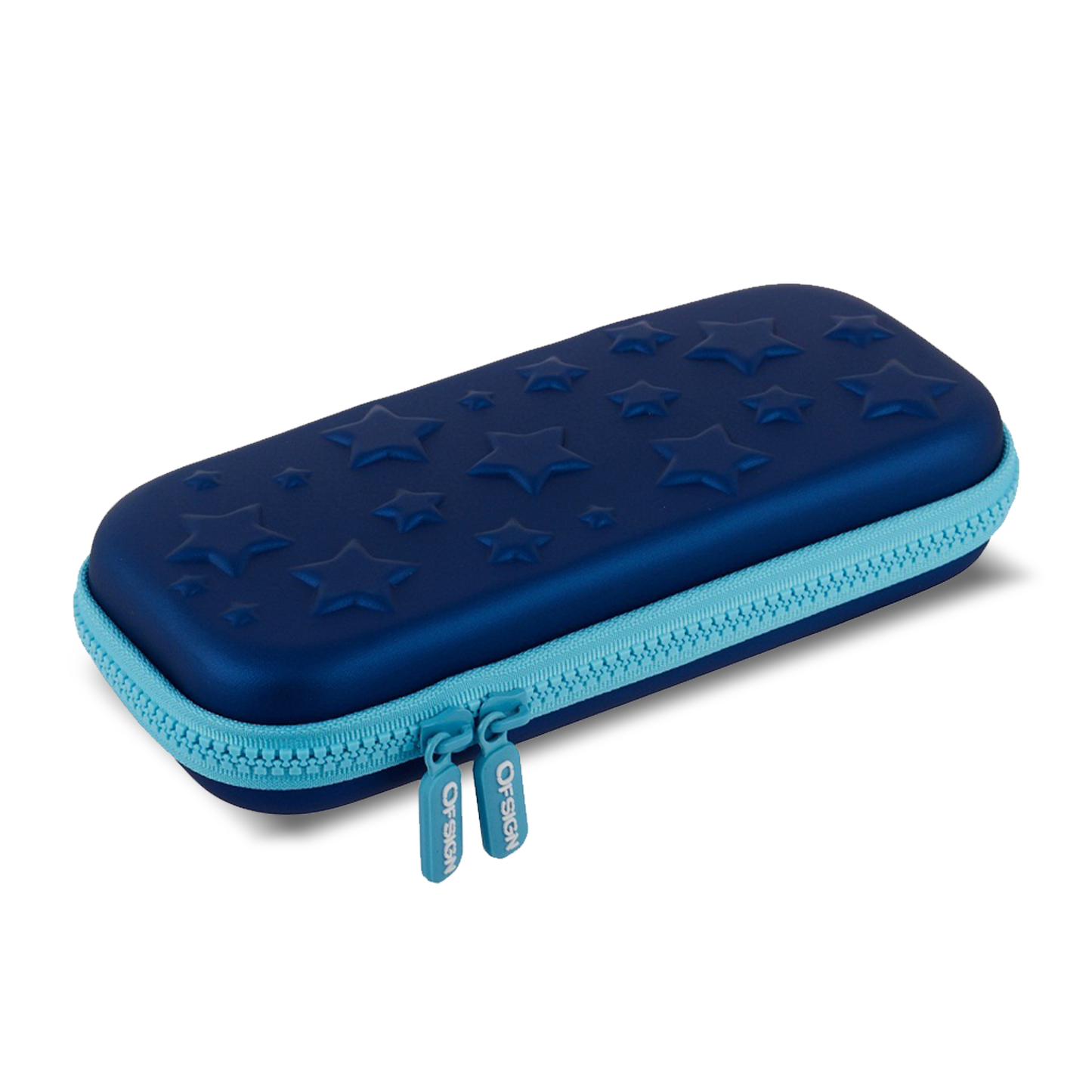 Ofsign Premium Pencil Case for Boys and Girls | Pencil Box with Smooth Zipper, Pen Holder and Mesh Pocket, Pencil Pouch