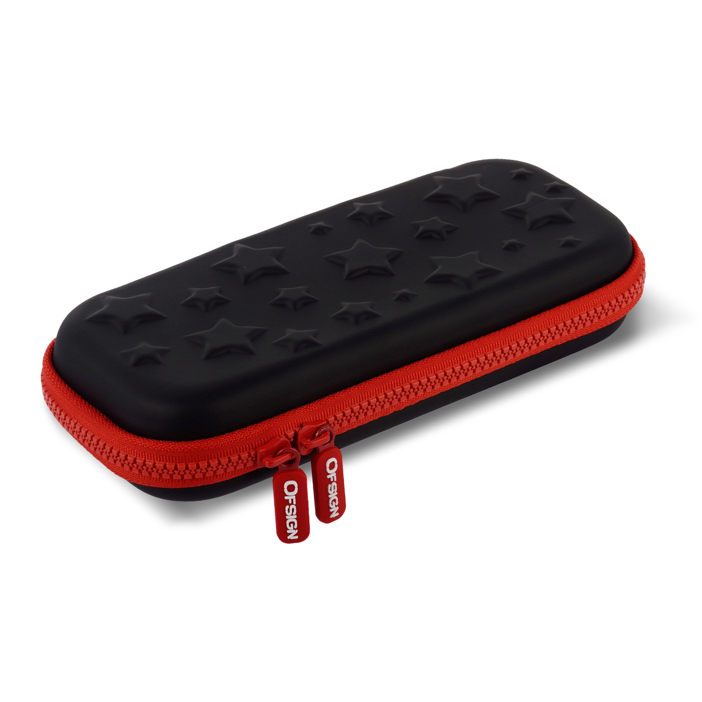 Ofsign Premium Pencil Case for Boys and Girls | Pencil Box with Smooth Zipper, Pen Holder and Mesh Pocket, Pencil Pouch