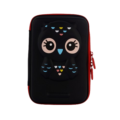 Single Layer Pencil Case - Owl Eyes