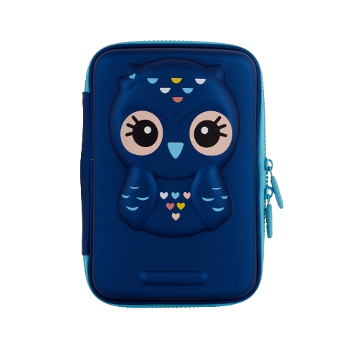 Single Layer Pencil Case - Owl Eyes