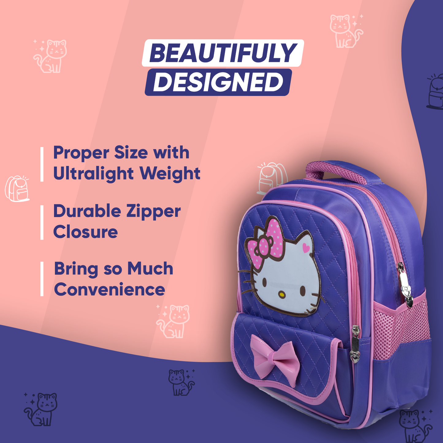 Bagpack for Kids - Hello Kitty Edition