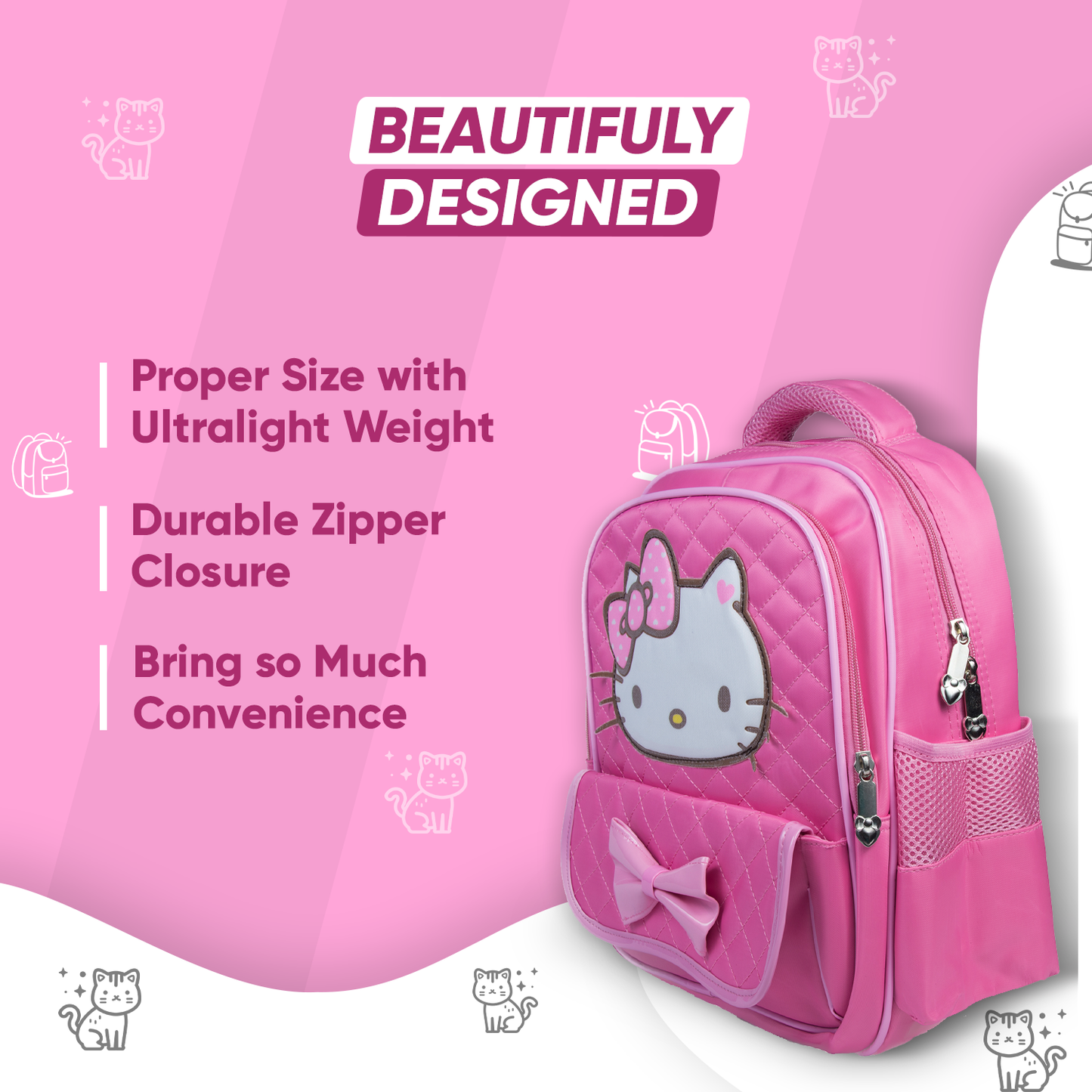 Bagpack for Kids - Hello Kitty Edition