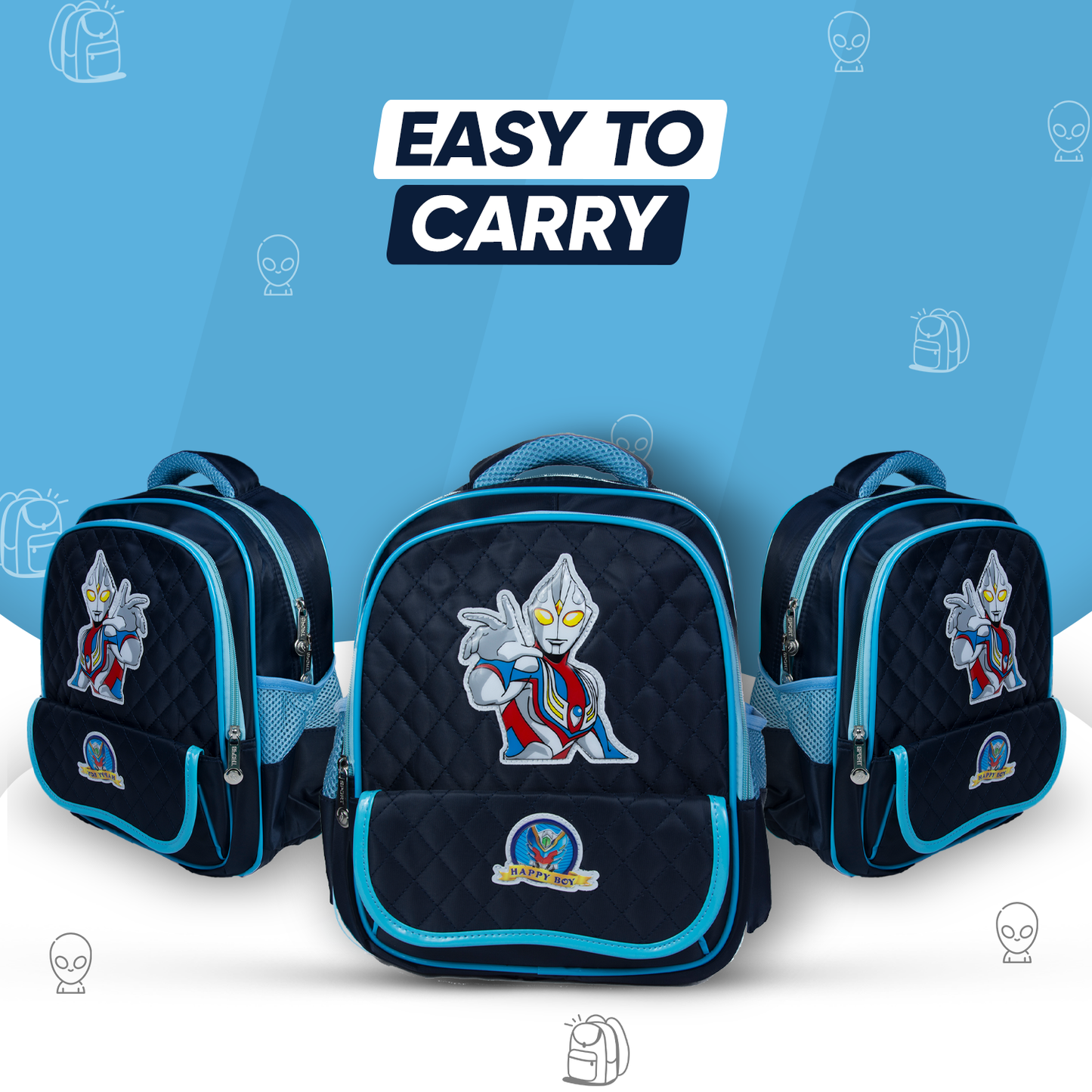 Bagpack for Kids - Ultraman edition