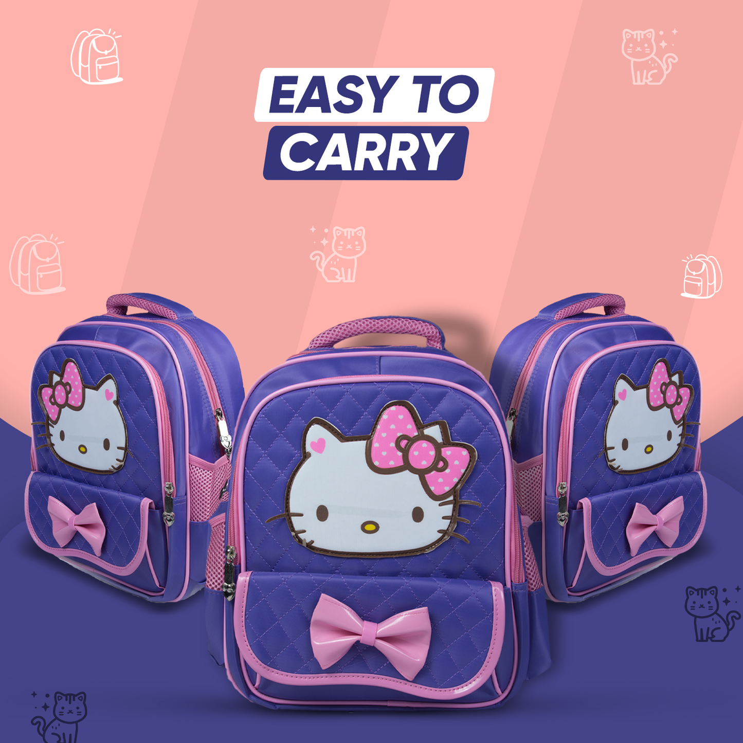 Bagpack for Kids - Hello Kitty Edition