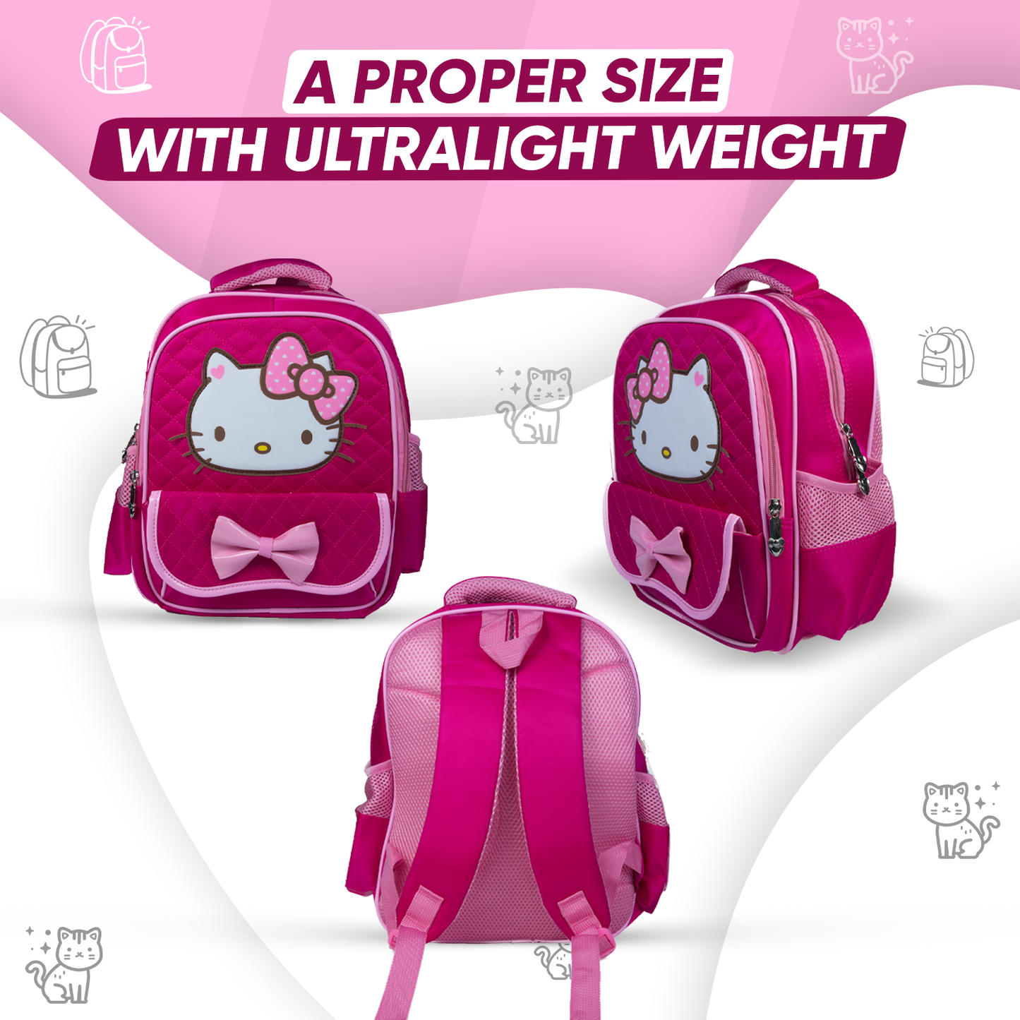 Bagpack for Kids - Hello Kitty Edition