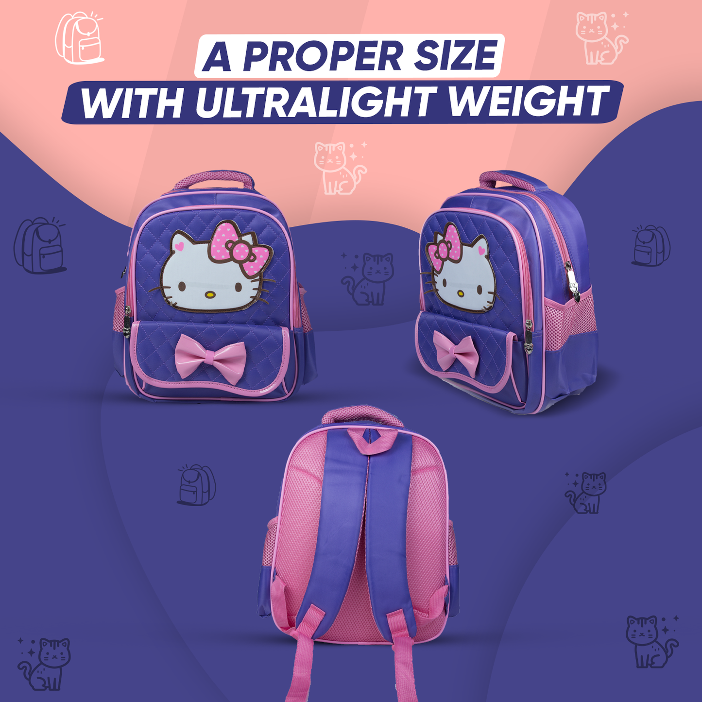 Bagpack for Kids - Hello Kitty Edition