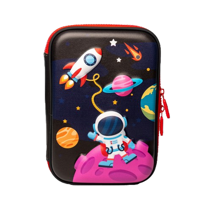 Single Layer Pencil Case - Space Explorer