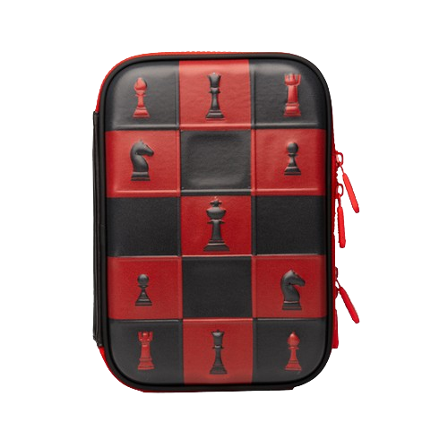 Dual layer Pencil Case - Chess Theme