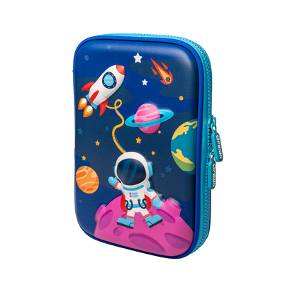 Single Layer Pencil Case - Space Explorer