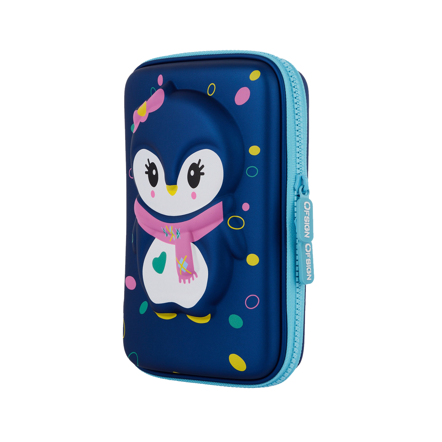 Single Layer Pencil Case - Stylish Owl