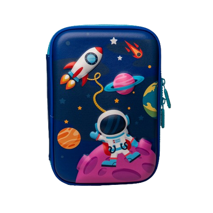 Single Layer Pencil Case - Space Explorer