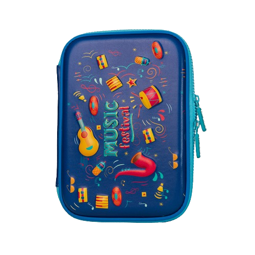 Music Theme Pencil Pouch for Girls & Boys