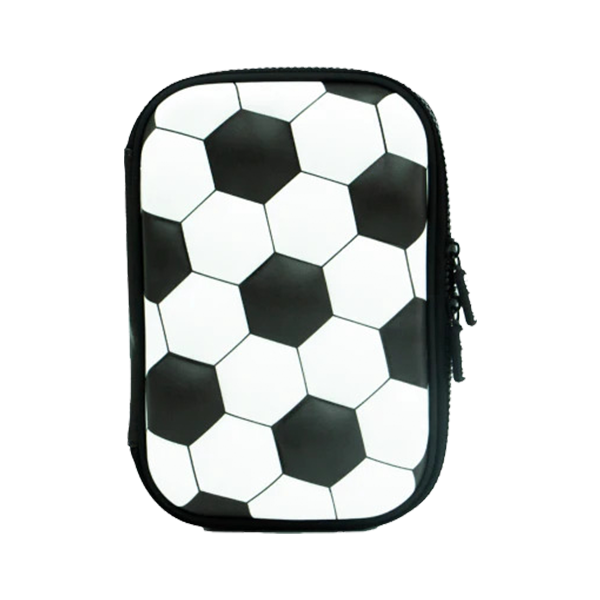 Single Layer Pencil Case - Football