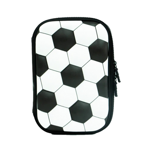 Single Layer Pencil Case - Football