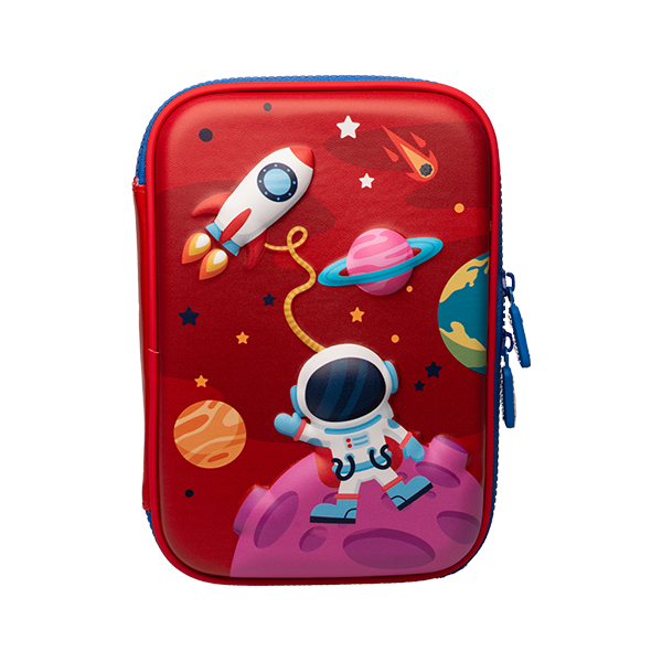 Single Layer Pencil Case - Space Explorer