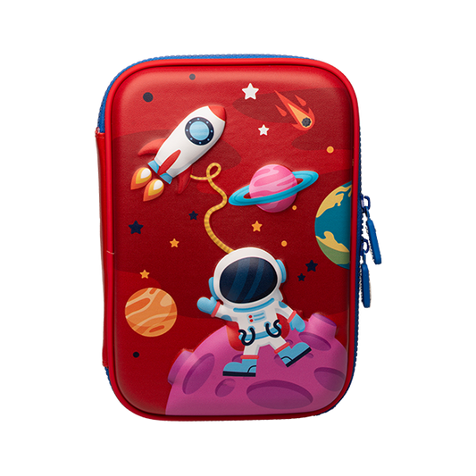 Single Layer Pencil Case - Space Explorer